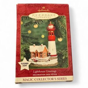 Hallmark Keepsake 2000 Lighthouse Greetings Magic Collector’s Series 4 Ornament